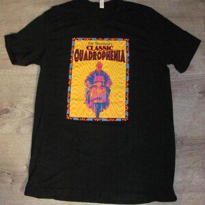 Pete  Townshend's Classic Quadrophenia 2017 Tour Concert Shirt Mens Black Size L